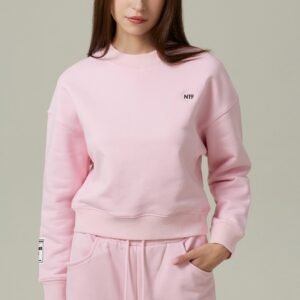 Sweat col rond uni