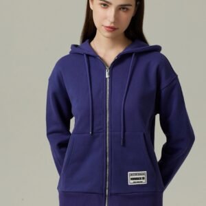 Sweat à capuche zippé