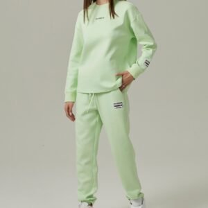 Ensemble sweat à col rond et pantalon droit