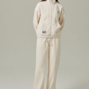 Ensemble sweat à col montant et pantalon oversized