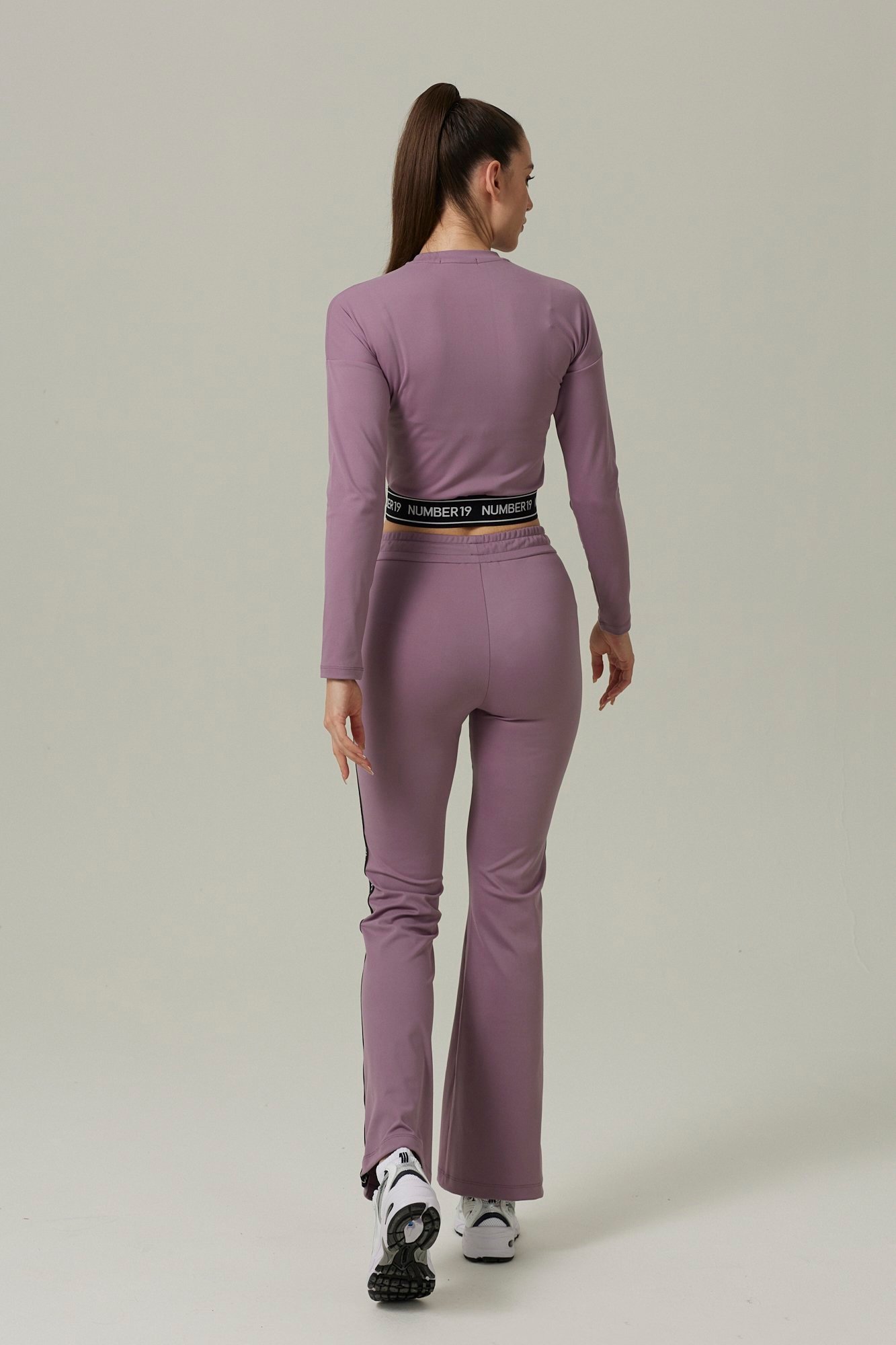 Ensemble sweat court et pantalon taille haute – Image 3