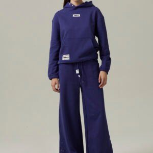 Ensemble Sweat à capuche basique et Pantalon button